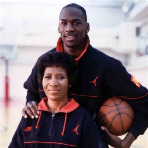 michael jordan's mother.